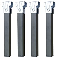 Imex El Zorro Juego 4 Patas somier sin Ruedas- Metal- Neutro- 350 x 30 x 30 mm